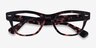 Ray-Ban RB2201V Laramie Pink Tortoise AcetateEyeglass Frames from EyeBuyDirect, Closed View