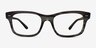 Ray-Ban RB5383 Striped Gray AcetateEyeglass Frames from EyeBuyDirect, Front View