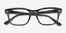 Ray-Ban RB5383 Striped Gray AcetateEyeglass Frames from EyeBuyDirect, Closed View
