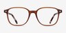 Ray-Ban RB5393 Leonard Clear Brown AcetateEyeglass Frames from EyeBuyDirect, Front View