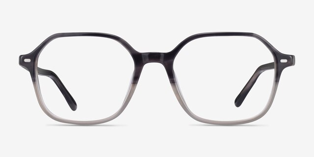 Ray-Ban RB5394 John Gray Clear Tortoise AcetateEyeglass Frames from EyeBuyDirect, Front View