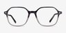 Ray-Ban RB5394 John Gray Clear Tortoise AcetateEyeglass Frames from EyeBuyDirect, Front View