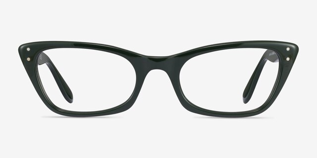 Ray-Ban RB5499 Lady Burbank Green AcetateEyeglass Frames from EyeBuyDirect, Front View