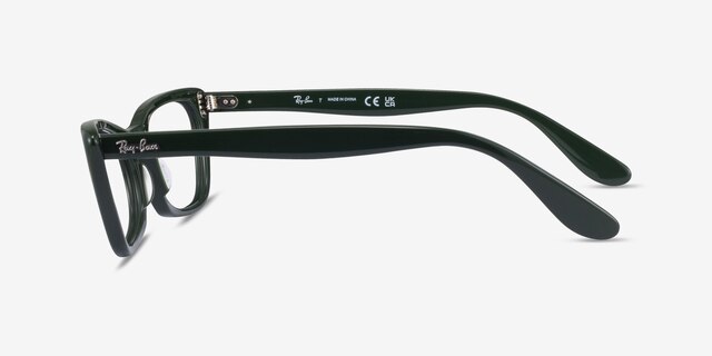 Ray-Ban RB5499 Lady Burbank Green AcetateEyeglass Frames from EyeBuyDirect, Side View