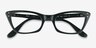 Ray-Ban RB5499 Lady Burbank Green AcetateEyeglass Frames from EyeBuyDirect, Closed View