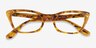 Ray-Ban RB5499 Lady Burbank Amber Tortoise AcetateEyeglass Frames from EyeBuyDirect, Closed View