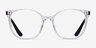 Vogue Eyewear VO5356 Clear PlasticEyeglass Frames from EyeBuyDirect, Front View