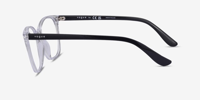 Vogue Eyewear VO5356 Clear PlasticEyeglass Frames from EyeBuyDirect, Side View