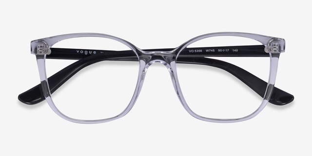Vogue Eyewear VO5356 Clear PlasticEyeglass Frames from EyeBuyDirect, Closed View