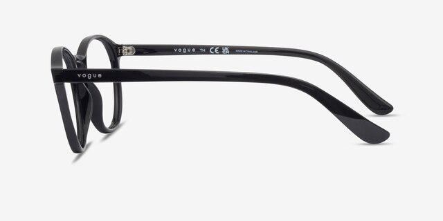 Vogue Eyewear VO5372 Black PlasticEyeglass Frames from EyeBuyDirect, Side View