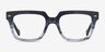 Vogue Eyewear VO5403 Striped Gardient Blue AcetateEyeglass Frames from EyeBuyDirect, Front View