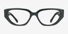 Vogue Eyewear VO5439 Dark Green AcetateEyeglass Frames from EyeBuyDirect, Front View