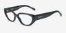 Vogue Eyewear VO5439 Dark Green AcetateEyeglass Frames from EyeBuyDirect, Angle View