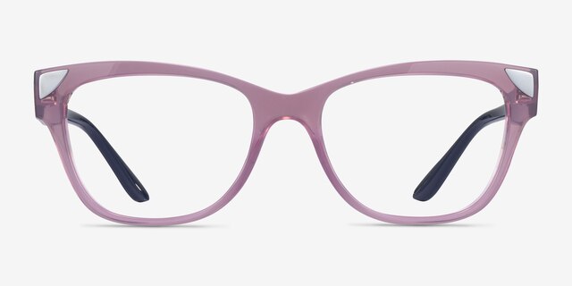 Vogue Eyewear VO5454 Clear Pink PlasticEyeglass Frames from EyeBuyDirect, Front View