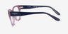 Vogue Eyewear VO5454 Clear Pink PlasticEyeglass Frames from EyeBuyDirect, Side View