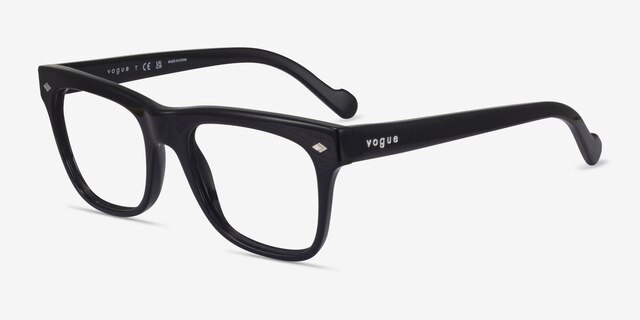 Vogue Eyewear VO5464 Black AcetateEyeglass Frames from EyeBuyDirect, Angle View