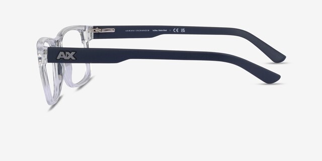 Armani Exchange AX3016 Shiny Crystal PlasticEyeglass Frames from EyeBuyDirect, Side View