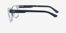Armani Exchange AX3016 Shiny Crystal PlasticEyeglass Frames from EyeBuyDirect, Side View