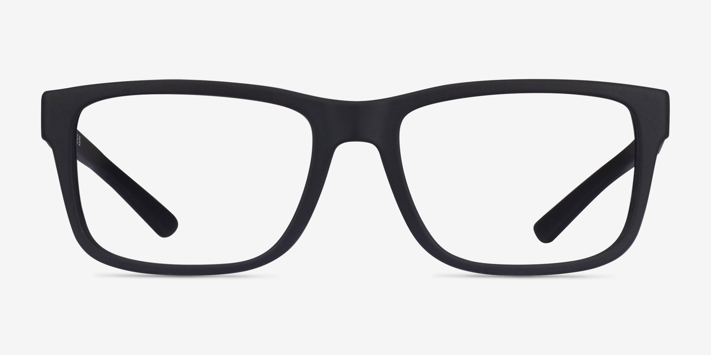 Armani Exchange AX3016 - Square Matte Black Frame Eyeglasses