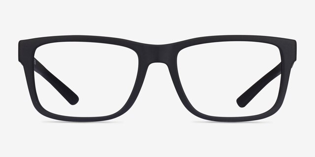 Armani Exchange AX3016 Matte Black PlasticEyeglass Frames from EyeBuyDirect, Front View