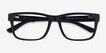 Armani Exchange AX3016 Matte Black PlasticEyeglass Frames from EyeBuyDirect, Closed View