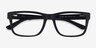 Armani Exchange AX3016 Matte Black PlasticEyeglass Frames from EyeBuyDirect, Closed View