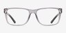 Armani Exchange AX3016 Shiny Transparent Gray PlasticEyeglass Frames from EyeBuyDirect, Front View