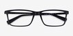 Armani Exchange AX3027 Matte Black Alternative MaterialsEyeglass Frames from EyeBuyDirect, Closed View