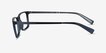 Armani Exchange AX3027 Matte Transparent Blue Alternative MaterialsEyeglass Frames from EyeBuyDirect, Side View