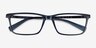 Armani Exchange AX3027 Matte Transparent Blue Eco-friendlyEyeglass Frames from EyeBuyDirect, Closed View