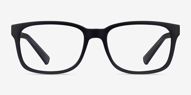 Armani Exchange AX3029 Matte Black PlastiqueMontures de lunettes de vue d'EyeBuyDirect, Vue de Face