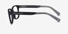 Armani Exchange AX3029 Matte Black PlastiqueMontures de lunettes de vue d'EyeBuyDirect, Vue de Côté
