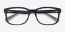 Armani Exchange AX3029 Matte Black PlastiqueMontures de lunettes de vue d'EyeBuyDirect, Vue Rapprochée