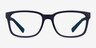 Armani Exchange AX3029 Matte Blue PlasticEyeglass Frames from EyeBuyDirect, Front View