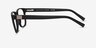 Armani Exchange AX3034 Matte Black PlasticEyeglass Frames from EyeBuyDirect, Side View
