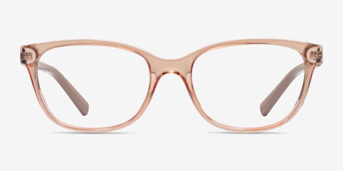 Armani Exchange AX3037 Transparent Champagne Plastique Montures de lunettes de vue d'EyeBuyDirect