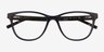 Armani Exchange AX3047 Dark Navy PlasticEyeglass Frames from EyeBuyDirect, Closed View