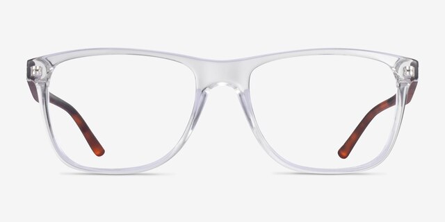 Armani Exchange AX3048 Shiny Crystal PlasticEyeglass Frames from EyeBuyDirect, Front View