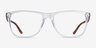Armani Exchange AX3048 Shiny Crystal PlasticEyeglass Frames from EyeBuyDirect, Front View