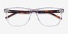 Armani Exchange AX3048 Shiny Crystal PlasticEyeglass Frames from EyeBuyDirect, Closed View