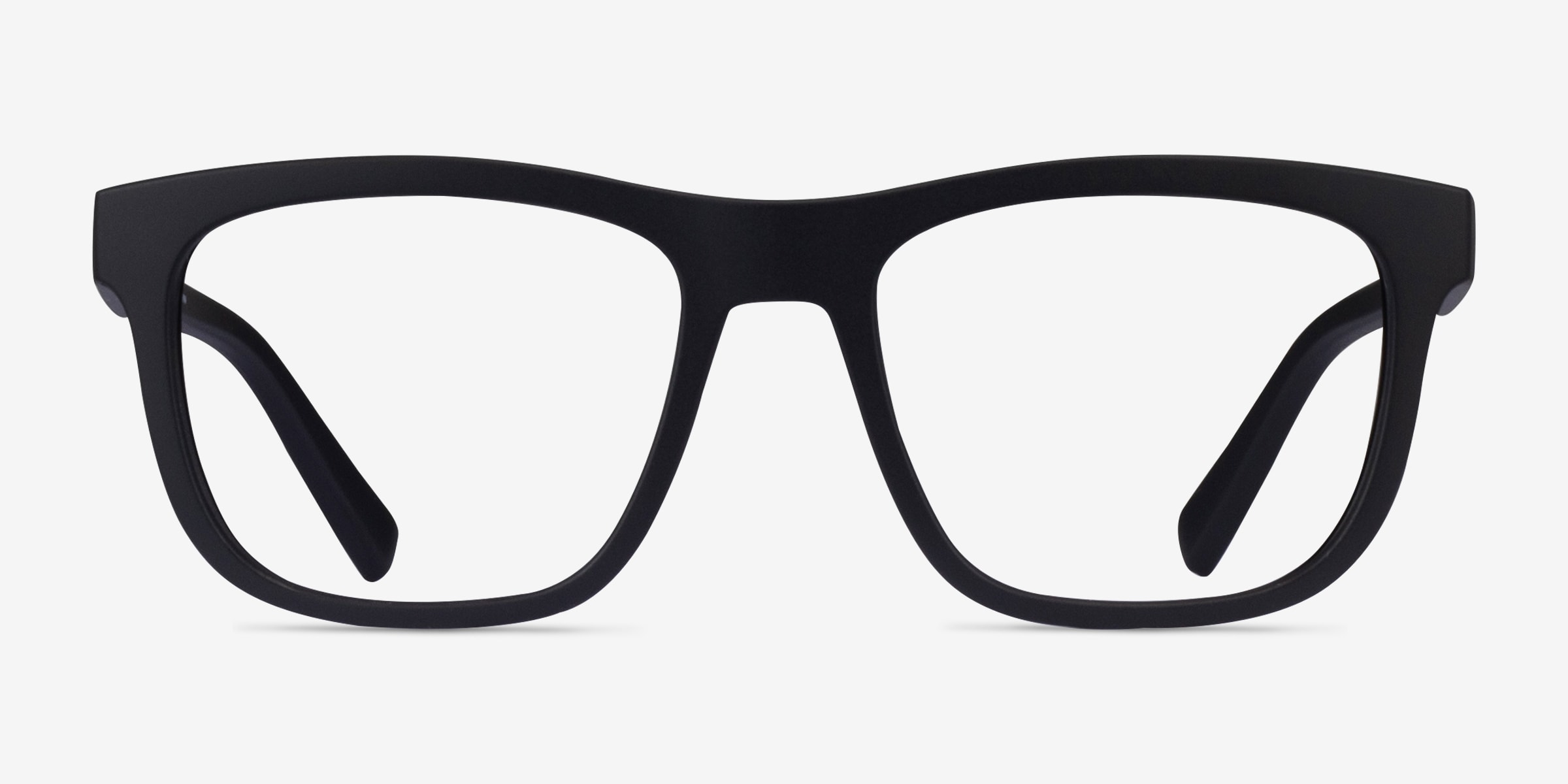 Armani Exchange AX3050 - Square Matte Black Frame Eyeglasses