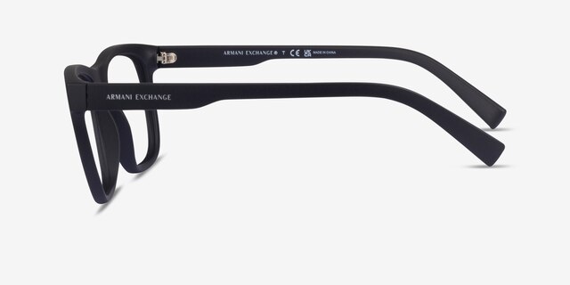 Armani Exchange AX3050 Matte Black PlasticEyeglass Frames from EyeBuyDirect, Side View
