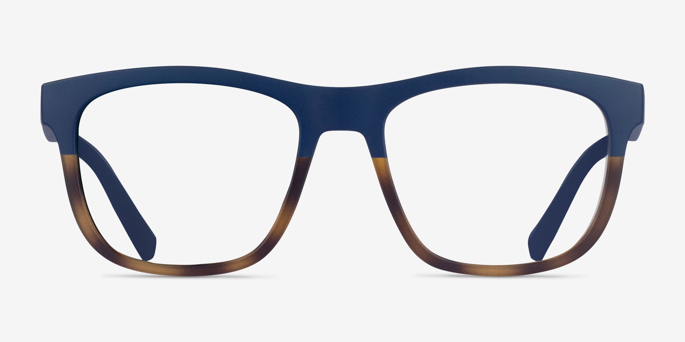 Armani Exchange AX3050 - Square Matte Blue Tortoise Frame