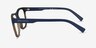 Armani Exchange AX3050 Matte Blue Tortoise PlasticEyeglass Frames from EyeBuyDirect, Side View
