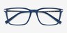 Armani Exchange AX3077 Matte Blue PlasticEyeglass Frames from EyeBuyDirect, Closed View