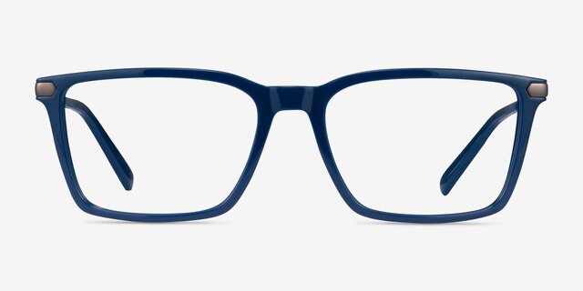 Armani Exchange AX3077 Blue PlasticEyeglass Frames from EyeBuyDirect, Front View