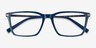 Armani Exchange AX3077 Blue PlasticEyeglass Frames from EyeBuyDirect, Closed View