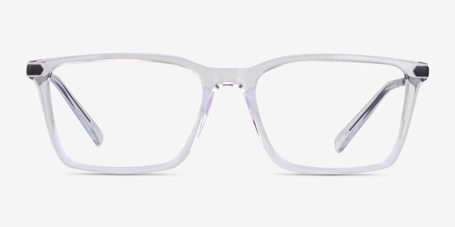 Armani Exchange AX3077 Crystal Clear PlasticEyeglass Frames from EyeBuyDirect, Front View