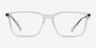Armani Exchange AX3077 Crystal Clear PlasticEyeglass Frames from EyeBuyDirect, Front View