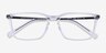 Armani Exchange AX3077 Crystal Clear PlasticEyeglass Frames from EyeBuyDirect, Closed View